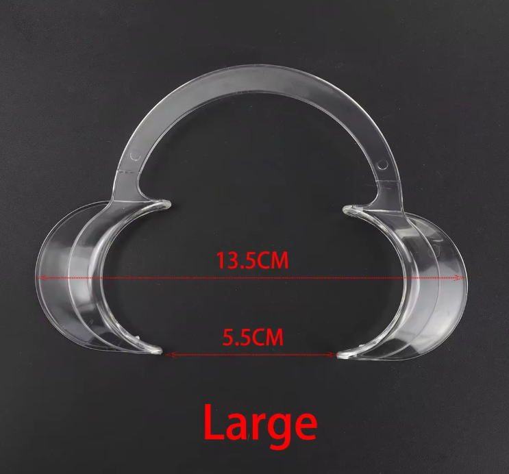 C type mouth  opener  Transparent Large 